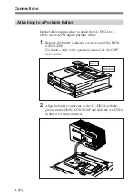 Предварительный просмотр 25 страницы Sony AC-DN2A Operation Manual