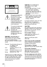 Предварительный просмотр 20 страницы Sony AC-DN2B Operation Manual