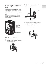 Предварительный просмотр 27 страницы Sony AC-DN2B Operation Manual