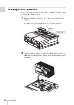 Предварительный просмотр 28 страницы Sony AC-DN2B Operation Manual