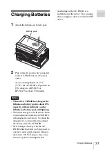 Предварительный просмотр 31 страницы Sony AC-DN2B Operation Manual