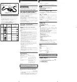 Предварительный просмотр 2 страницы Sony AC-L100 Operating Instructions Manual