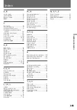 Preview for 145 page of Sony AC-L10A Operating Instructions Manual