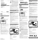 Sony AC-L25B Operating Instructions preview