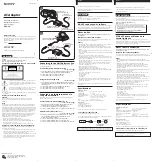 Sony AC-LS5K Operating Instructions Manual предпросмотр