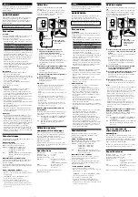 Предварительный просмотр 2 страницы Sony AC-U50AD Operating Instructions