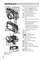 Предварительный просмотр 8 страницы Sony AC-UB10/UB10B Instruction Manual