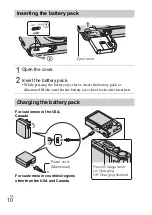 Предварительный просмотр 10 страницы Sony AC-UB10/UB10B Instruction Manual