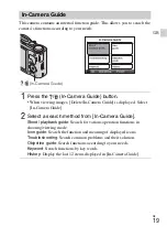 Предварительный просмотр 19 страницы Sony AC-UB10/UB10B Instruction Manual