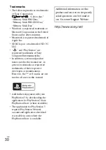 Предварительный просмотр 30 страницы Sony AC-UB10/UB10B Instruction Manual