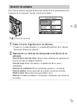 Предварительный просмотр 107 страницы Sony AC-UB10/UB10B Instruction Manual