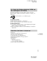 Предварительный просмотр 379 страницы Sony AC-UB10/UB10B Instruction Manual