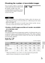 Preview for 81 page of Sony AC-UB10C Instruction Manual