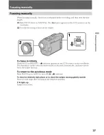 Preview for 37 page of Sony AC-V316 Operating Instructions Manual