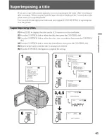 Preview for 41 page of Sony AC-V316 Operating Instructions Manual