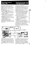 Предварительный просмотр 19 страницы Sony AC-V615 User Manual