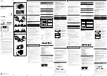 Preview for 1 page of Sony AC VQ850 Operating Instructions