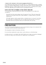 Preview for 6 page of Sony AC-VQL1BP Operating Instructions Manual