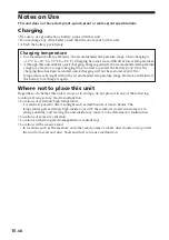 Preview for 10 page of Sony AC-VQL1BP Operating Instructions Manual