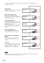 Preview for 22 page of Sony AC-VQL1BP Operating Instructions Manual