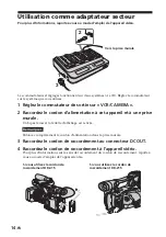 Preview for 40 page of Sony AC-VQL1BP Operating Instructions Manual