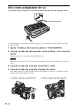 Preview for 64 page of Sony AC-VQL1BP Operating Instructions Manual