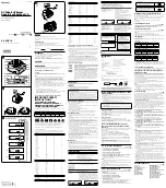 Sony AC-VQV10 Operating Instructions preview