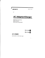 Sony ACV-Q800 Operating Instructions Manual preview