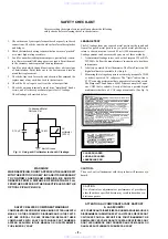 Preview for 2 page of Sony ADVP-F21 Service Manual