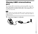 Preview for 17 page of Sony AIBO ERA-301P2 Operation Instructions Manual