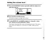 Preview for 27 page of Sony AIBO ERA-301P2 Operation Instructions Manual