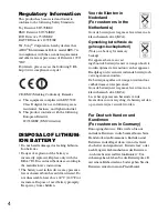 Preview for 4 page of Sony Aibo ERS-7M2 User Manual