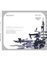 Sony AIBO Explorer User Manual preview