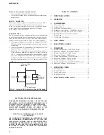 Предварительный просмотр 2 страницы Sony AIR-SA10 Service Manual