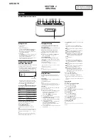 Предварительный просмотр 4 страницы Sony AIR-SA10 Service Manual