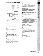 Предварительный просмотр 15 страницы Sony AIR-SA20PK  (AIRSA15R) Operating Instructions Manual