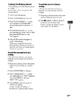 Preview for 37 page of Sony AIR-SA20PK  (AIRSA15R) Operating Instructions Manual