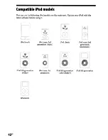 Preview for 42 page of Sony AIR-SA20PK  (AIRSA15R) Operating Instructions Manual