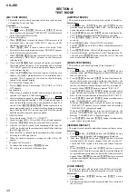 Preview for 20 page of Sony Aiwa CX-JD5 Service Manual