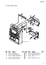 Предварительный просмотр 45 страницы Sony Aiwa CX-JS3 Service Manual