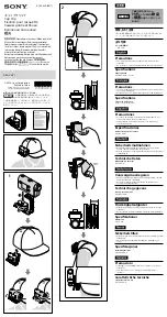 Preview for 1 page of Sony AKA-CAP1 Operating Instructions