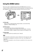 Предварительный просмотр 20 страницы Sony Alpha 1 Operating Instructions Manual