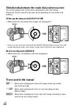 Предварительный просмотр 22 страницы Sony Alpha 1 Operating Instructions Manual