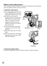 Предварительный просмотр 72 страницы Sony Alpha 1 Operating Instructions Manual