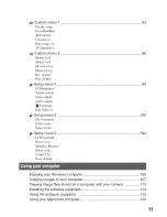 Предварительный просмотр 11 страницы Sony Alpha 100 User'S Manual / Troubleshooting