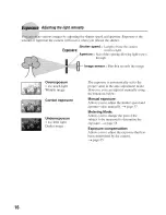 Предварительный просмотр 16 страницы Sony Alpha 100 User'S Manual / Troubleshooting