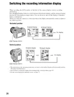 Предварительный просмотр 26 страницы Sony Alpha 100 User'S Manual / Troubleshooting