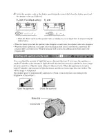 Предварительный просмотр 34 страницы Sony Alpha 100 User'S Manual / Troubleshooting