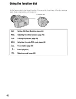 Предварительный просмотр 42 страницы Sony Alpha 100 User'S Manual / Troubleshooting