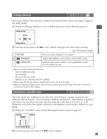 Предварительный просмотр 49 страницы Sony Alpha 100 User'S Manual / Troubleshooting